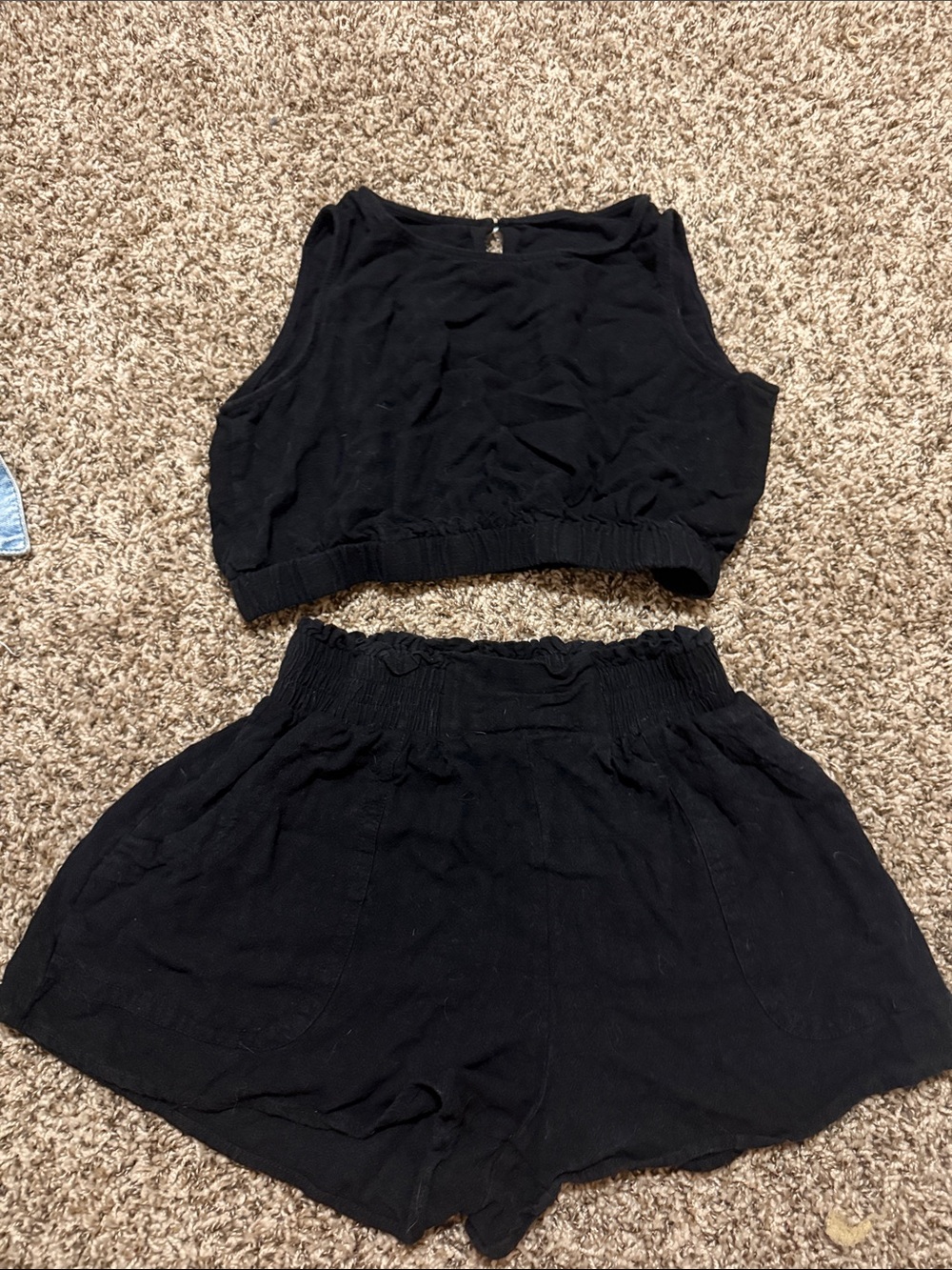 Black two piece set!
